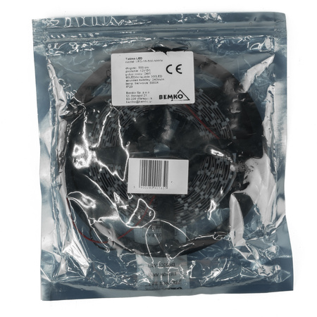 Taśma LED 500 cm 6000K 24W 60 LED/m IP40 D87-LED-06-500-6000K
