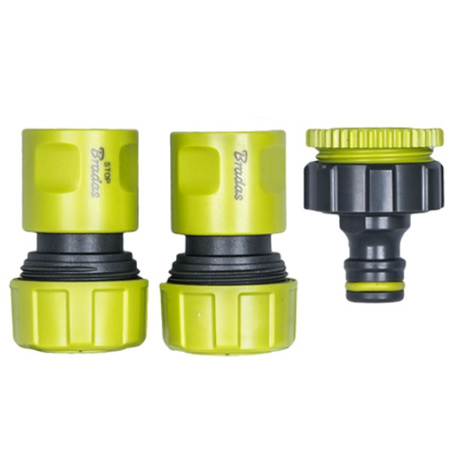 Zestaw 4-elementowy na wąż 3/4" LIME LINE BRADAS LE-05500-34K