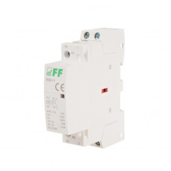 Stycznik modułowy 25A 230V AC na szynę F&F ST25-11