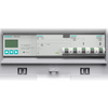 Rozdzielnica budowlana z licznikiem 3F Siemens pTD-S/FI 16A 2x230V gniazda Mennekes Schuko Doktorvolt DV-4784-D