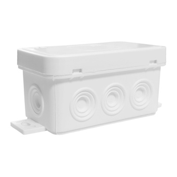 Puszka natynkowa 8-wlotowa wym/zew 80x45x41 mm IP54 biała ViPlast 038-01