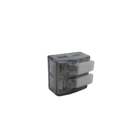 Szybkozłączka instalacyjna 4mm2 x 2 - 10 szt E03-P052-10