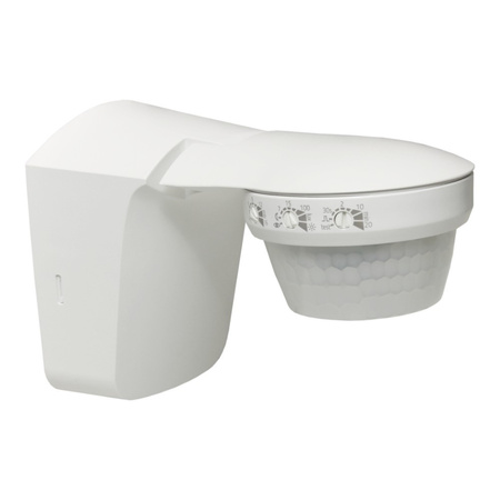 Zewnętrzny ruchomy czujnik ruchu 360st. IP55 theLuxa S360 biały TH-N TH-1010510