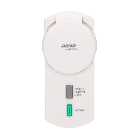 Gniazdo sieciowe zewnętrzne sterowane bezprzewodowo. IP44. ORNO Smart Living OR-SH-1713