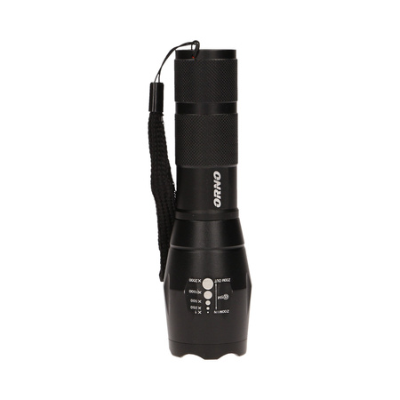 Latarka LED CREE 10W z zoomem. 800lm. 3 x AAA. aluminiowa konstrukcja OR-LT-1518