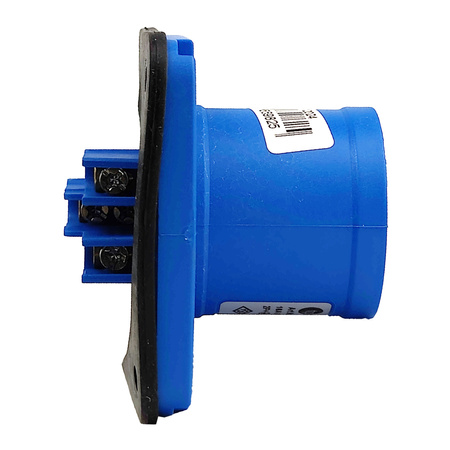 Wtyczka tablicowa kempingowa prosta CEE 3P 16A 230V IP44 VDE TP Electric 3120-319-0970