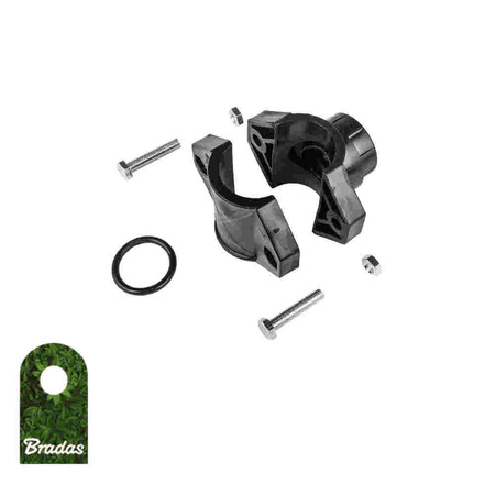 Obejma opaska na rurę PE 32mm GW 1/2" Bradas DSRA10O32F12