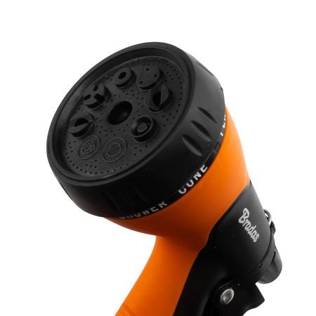 Bęben automatyczny 20m 1/2'' z pistoletem zwijak ścienny na wąż ogrodowy zwijacz przenośny regulowany czarny Bradas ECO-W1B20