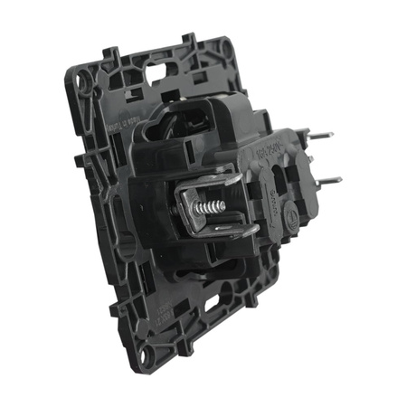 Gniazdo zasilające wersja Schuko czarne Niloe Step 863521