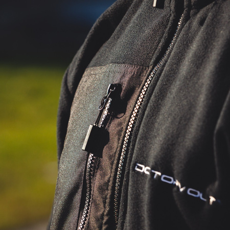 Bluza polarowa robocza Czarna Doktorvolt Rozmiar S DV-2230-KP-028A-S