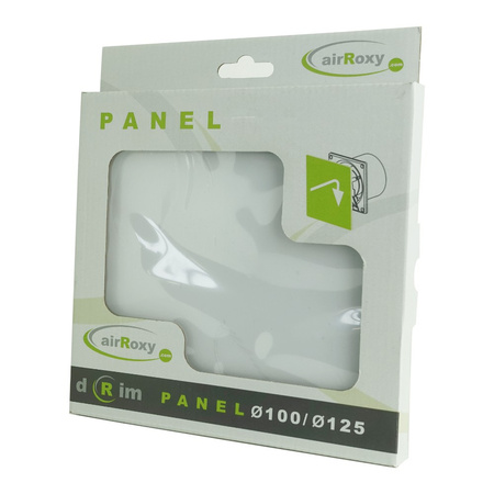 Panel do wentylatora plexi szary dRim 9950