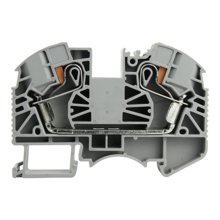 Złączka szynowa przelotowa zaciskowa szara 16mm2 1P DS16-01P-11-00A(H)