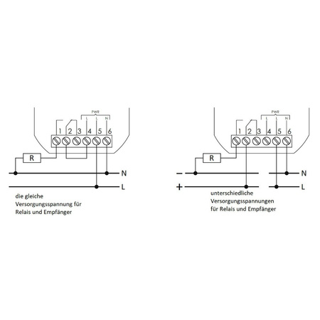 Przekaźnik elektromagnetyczny do puszki zielona lampka F&F PP-1P-230V