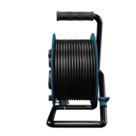 Przedłużacz bębnowy HAND PRO 20m 4x Gniazda 230V IP44 H05RN-F 3x2,5 mm² W-96316