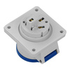 Gniazdo CEE 16A 4P 230V IP44 tablicowe proste MENNEKES 1389