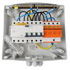 Doktorvolt Rozdzielnica PV Fotowoltaiczna Solarna AC SIEMENS 3F B10A 25A 300mA T2 DV-0737-FOT