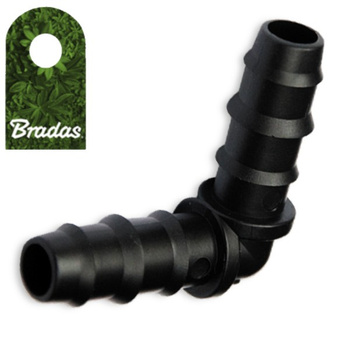 Kolanko z wtykiem na wąż 25mm do węży nawadniających Bradas DSWA02-25L