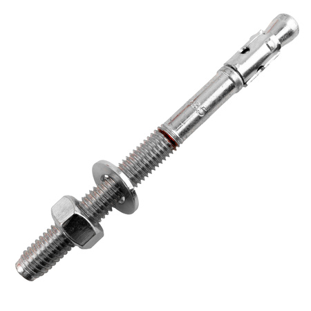 Kotwa stalowa ekspresowa 8x95mm pierścieniowa wbijana do betonu ocynkowana 50 sztuk Klimas Wkręt-met LE-ZN-08095