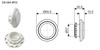 Wkład Element wyrównujący ciśnienie DV-1660-STE/DA 084