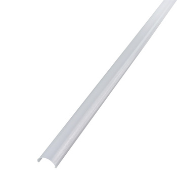 Klosz wciskany 1m do profili B1/C1 wpuszczany transparentny do profilu aluminiowego B1/C1 TR 1M