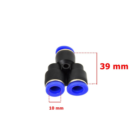 Złączka automatyczna węża PU/PE typ Y fi 10 mm G03063