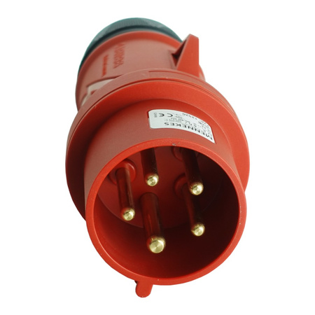 Wtyczka przenośna CEE 5P 32A IP54 400V Mennekes 13520