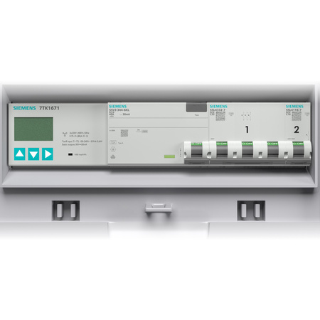 Rozdzielnica budowlana z licznikiem 3F Siemens pTD-S/FI 32A 2x230V gniazda Mennekes Schuko Doktorvolt DV-4807-D