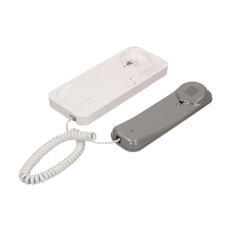 Unifon wielolokatorski do instalacji cyfrowych SMART D. CYFRAL.  szaro-biały