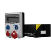 Rozdzielnica budowlana TD 63A 16A 2x230V gniazda Mennekes Doktorvolt DV-2442-F
