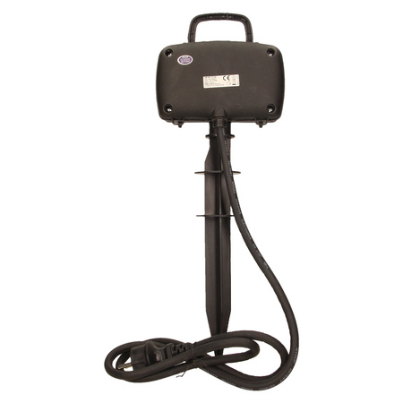 Gniazdo ogrodowe 2x2P+Z. 2300W. IP44. przewód 1.5m H07RN-F 3x1.5mm2 OR-AE-13138