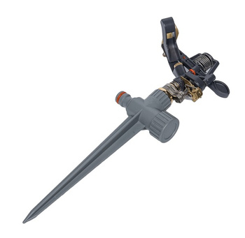 Metalowy zraszacz pulsacyjny wbijany WHITE LINE WL-230BK