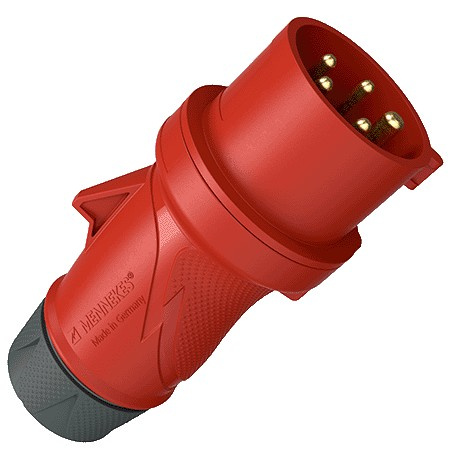 Wtyczka przenośna CEE 5P 32A IP54 400V Mennekes 13520