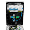  Rozdzielnica budowlana 32A/5P 16A/5P zabezpieczona erbetka 2x230V Doktorvolt ECO-S/FI