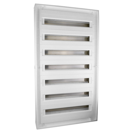 Rozdzielnica podtynkowa DARP-168 168 modułowa 7x24 IP54 z aluminiowymi drzwiami E-P 9.724