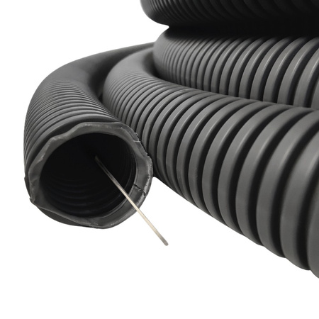 EM GROUP Rura karbowana bezhalogenowa z pilotem peszel 750N Ø20mm 100m FEPCTAF25100