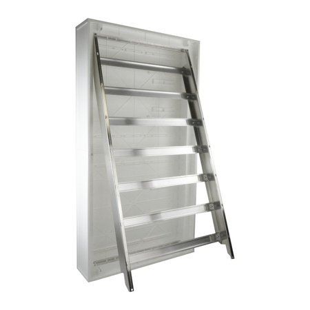 Rozdzielnica podtynkowa DARP-168 168 modułowa 7x24 IP54 z aluminiowymi drzwiami E-P 9.724