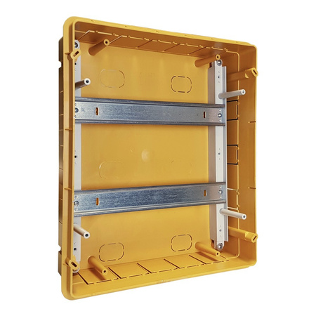 Rozdzielnica podtynkowa 24 modułowa IP40 czarna M-L 970.24.N