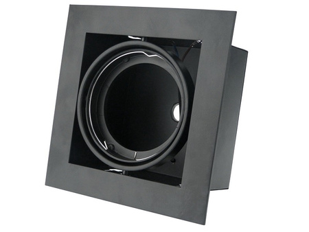 GTV Oprawa sufitowa PIREO I podtynk czarna 8287 OP-PIREO OP-PIREO1-20