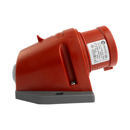 Wtyczka natynkowa CEE 5P 16A 400V IP44 VDE TP Electric 3105-312-1600