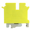 Złączka szynowa żółto-zielona PE śrubowa 2,5mm2 3-przewodowa 1P PC2.5-TW-PE-01P-1Y