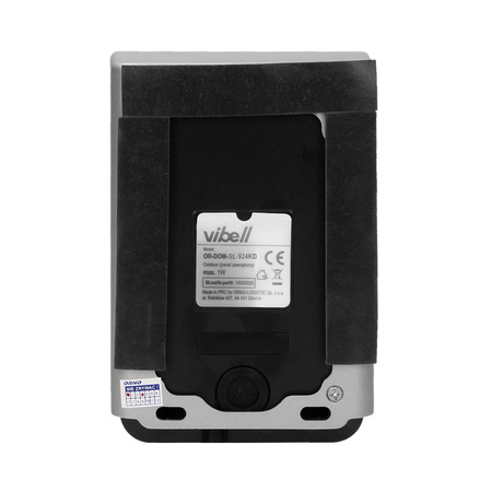 Zestaw domofonowy 2-rodzinny. 2-żyłowy. natynkowy. SALEM MULTI OR-DOM-SL-924