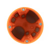 F-tronic Puszka instalacyjna podtynkowa 25 sztuk 68mm połączeniowa pomarańczowa VDE 736 E3700