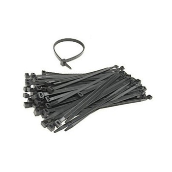 Opaska kablowa czarna OZC 2,5/75mm, UV 100szt. OZC-25-750 E-P 25.075