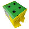 Morek Złączka szynowa do łączenia przewodów 25-150mm² 2xAl/Cu OTL 150-2 żółto-zielony zacisk uniwersalny MAA2150Y10