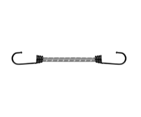Guma elastyczna ze stalowym hakiem 0,8x40cm Bradas BCH1-08040GY-E