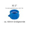 Złącze IBC GW S60x6 / GW 2'' Bradas IBCS60F-F200
