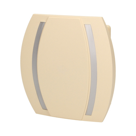 Dzwonek Kameleon Gong 8V. beżowo-srebrny 033/8V/BEŻ-SR