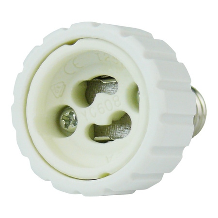 Adapter gniazda E14 na GU10 przejściówka oprawa żarówkowa ART OS ADAPTER E14/GU10