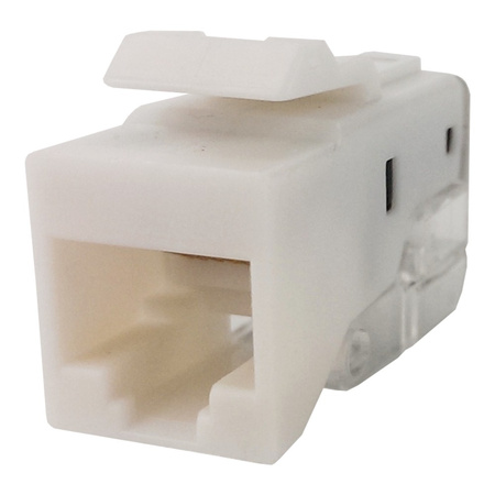 Gniazdo modułowe ethernet konektor CAT5E Keystone RJ45 8/8 JACK TEM do PD12 KA11-U