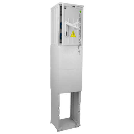 Rozdzielnica budowlana BV-SFI 16A 32A 2x230V na fundamencie IP44 erbetka Doktorvolt DV-5039-F